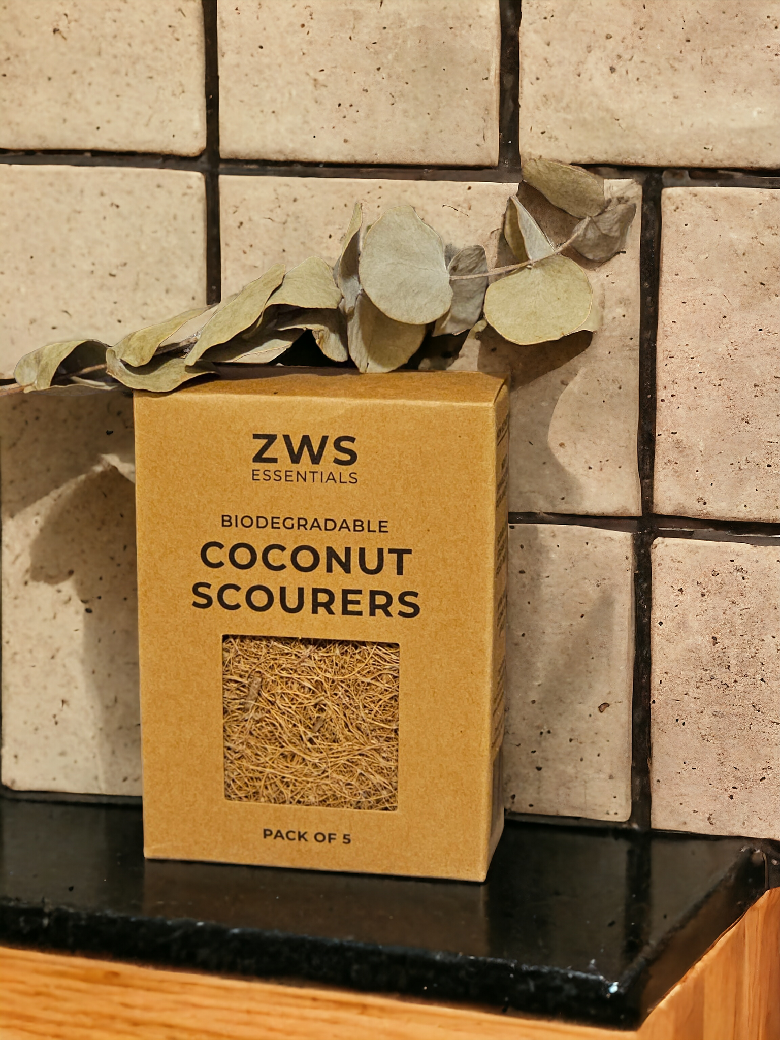 Biodegradable Coconut Husk Soap Holder/Saver-Eco-friendly, All-natural